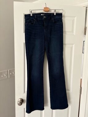 Kut from the Kloth Dark Indigo Flared Jeans -Like New! Worn 2x.